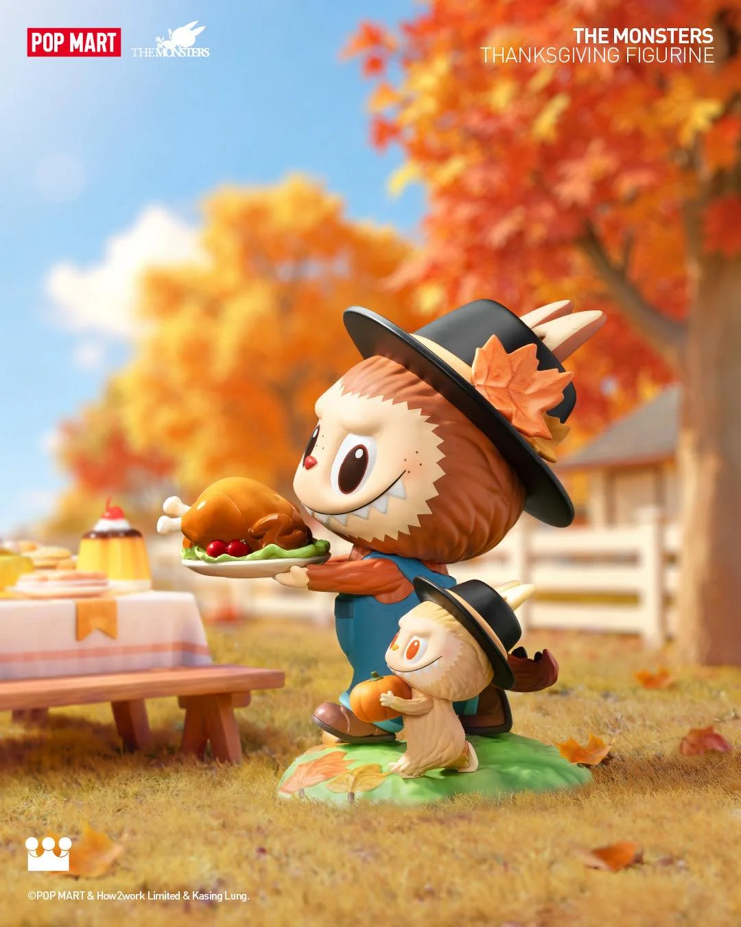 The Monsters (Labubu) Thanksgiving Figure